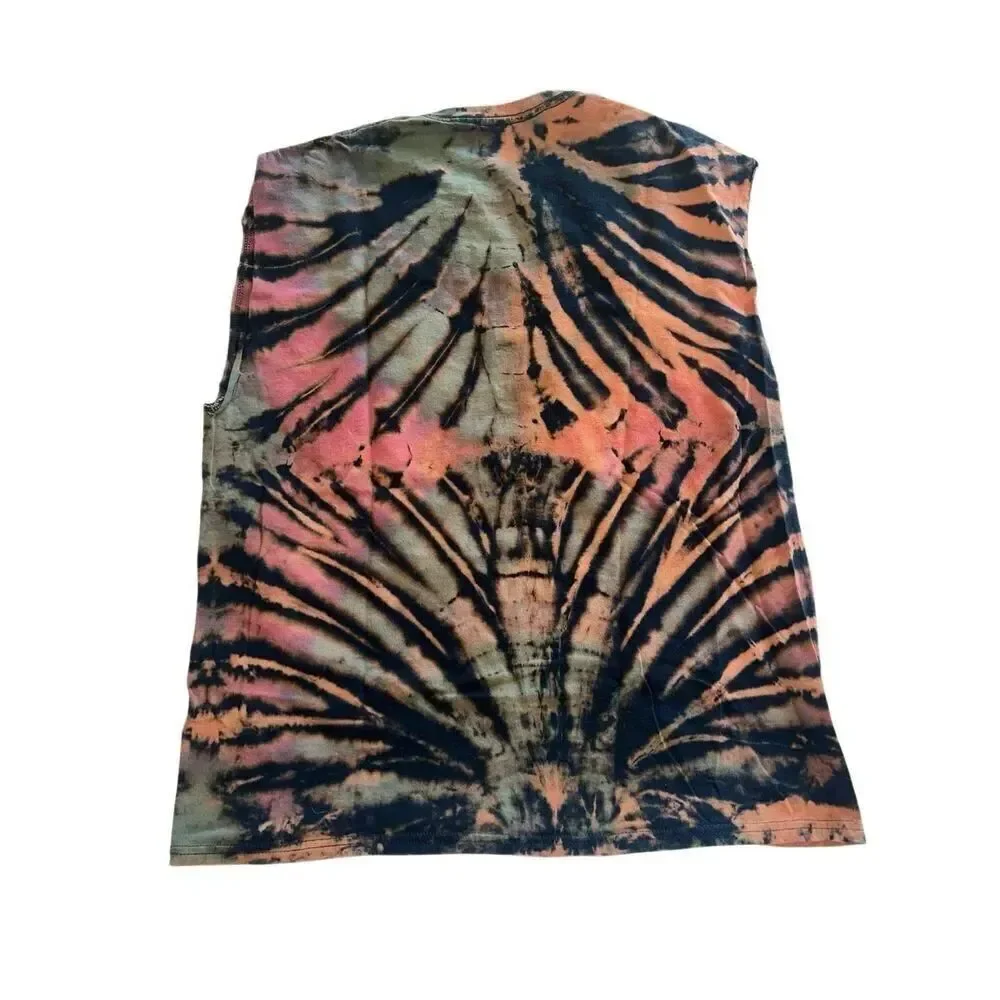 Jesus Let There Be Bass Religious Tie-Dye Tee
